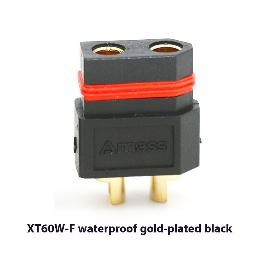 HKM-391059 XT60W-M/F Waterproof Gold-Plated High Current Connector Set, Male and Female Plug
