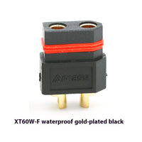HKM-391059 XT60W-M/F Waterproof Gold-Plated High Current Connector Set, Male and Female Plug