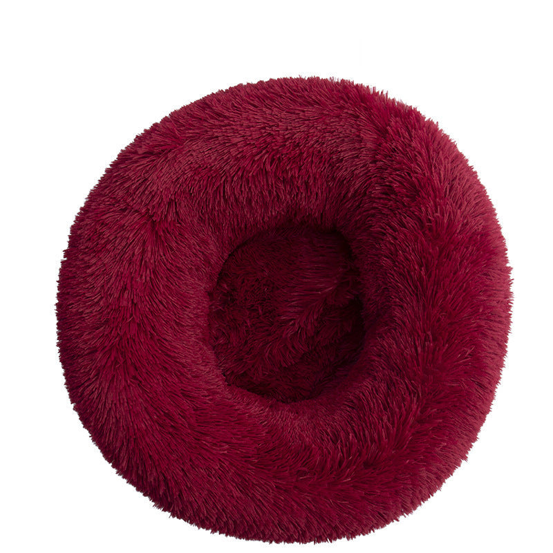 HKM-391251 Plush Warm Dog Bed In Winter