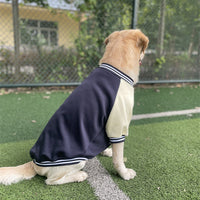 HKM-391315 Pet Baseball Uniform for Medium to Extra Large Dogs - Available in Wine Red, Blue, and Navy Blue