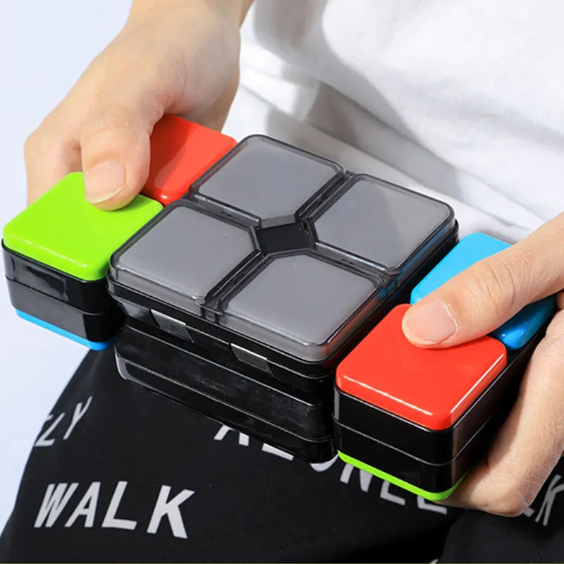 HKM-391443 Intelligent Music Magic Cube Toy for Educational Play and Parent-Child Interaction, 8 Years+