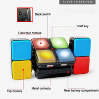 HKM-391443 Intelligent Music Magic Cube Toy for Educational Play and Parent-Child Interaction, 8 Years+