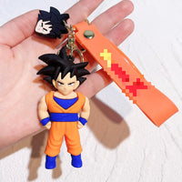 HKM-391699 Cool Dragon Balls Goku 3D Keychain - Cartoon Keychain Pendant for Bags and Keys