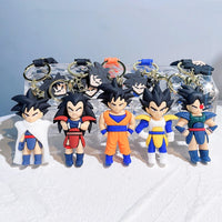HKM-391699 Cool Dragon Balls Goku 3D Keychain - Cartoon Keychain Pendant for Bags and Keys
