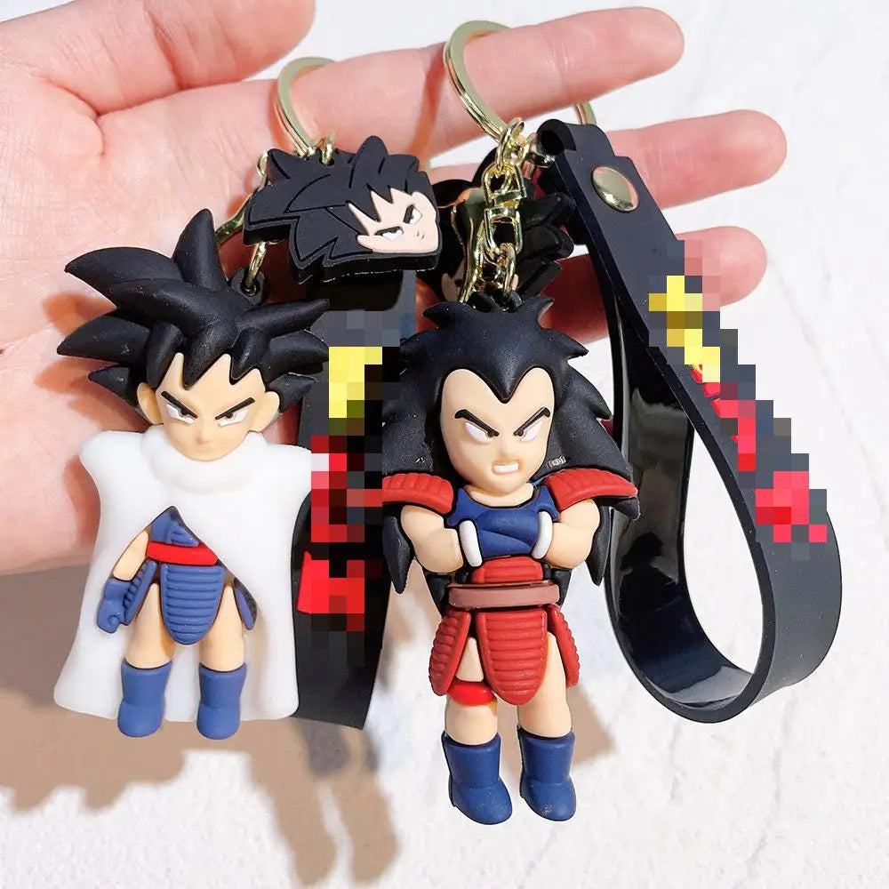HKM-391699 Cool Dragon Balls Goku 3D Keychain - Cartoon Keychain Pendant for Bags and Keys