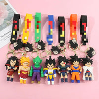 HKM-391699 Cool Dragon Balls Goku 3D Keychain - Cartoon Keychain Pendant for Bags and Keys