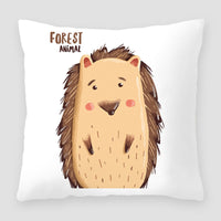 HKM-391827 Cartoon Peach Skin Velvet Cross Border Printing Pillow for Sofa and Living Room