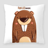 HKM-391827 Cartoon Peach Skin Velvet Cross Border Printing Pillow for Sofa and Living Room
