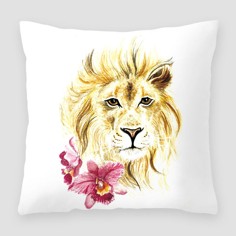 HKM-391827 Cartoon Peach Skin Velvet Cross Border Printing Pillow for Sofa and Living Room