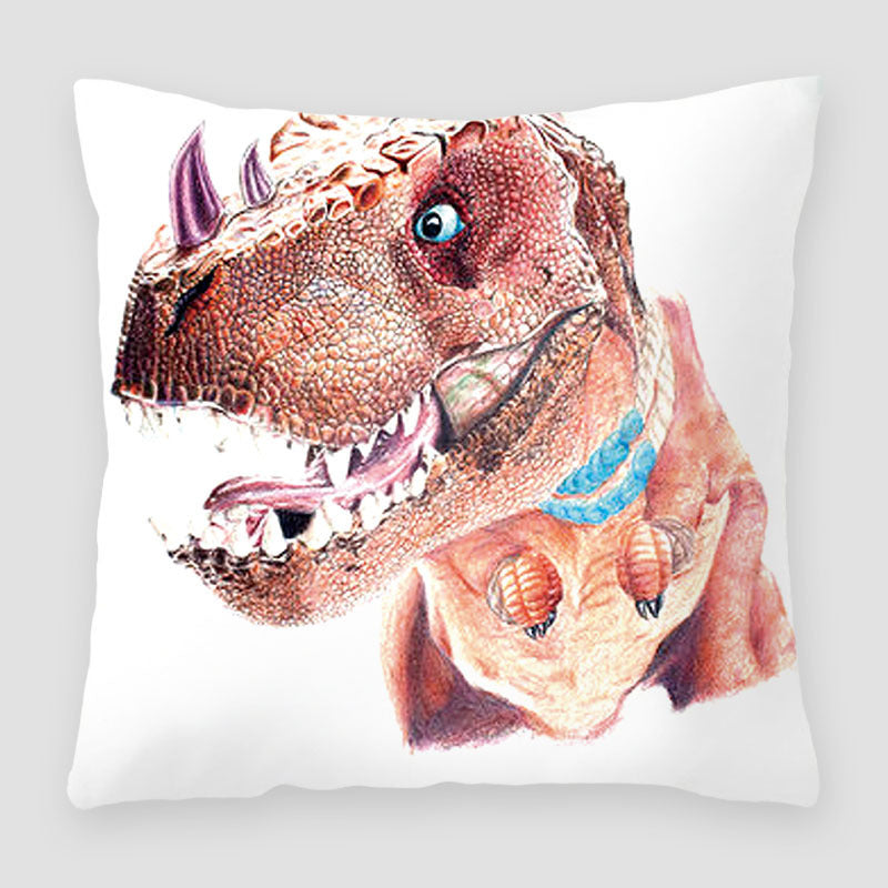 HKM-391827 Cartoon Peach Skin Velvet Cross Border Printing Pillow for Sofa and Living Room