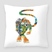 HKM-391827 Cartoon Peach Skin Velvet Cross Border Printing Pillow for Sofa and Living Room