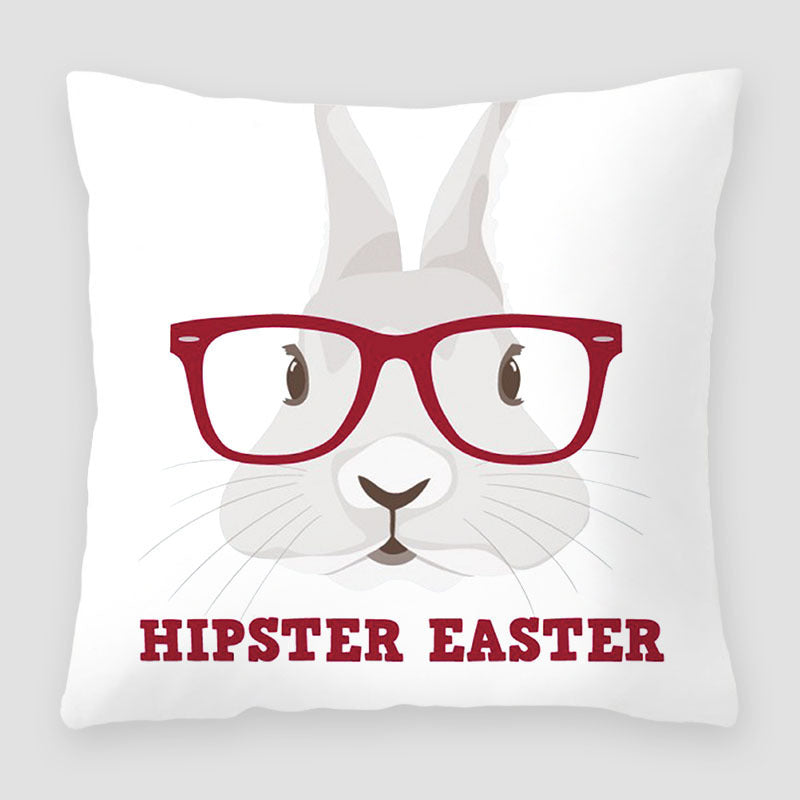HKM-391827 Cartoon Peach Skin Velvet Cross Border Printing Pillow for Sofa and Living Room