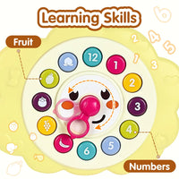 HKM-391827 Montessori Toddler Busy Board - Sensory Articulating Toy for Early Learning and Development