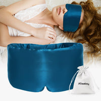 HKM-392339 Silk Sleep Eye Mask for Comfortable Shading and Noise Reduction - All-Inclusive Cold Soft Design