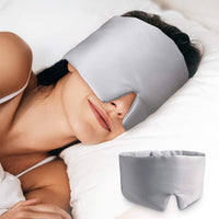 HKM-392339 Silk Sleep Eye Mask for Comfortable Shading and Noise Reduction - All-Inclusive Cold Soft Design