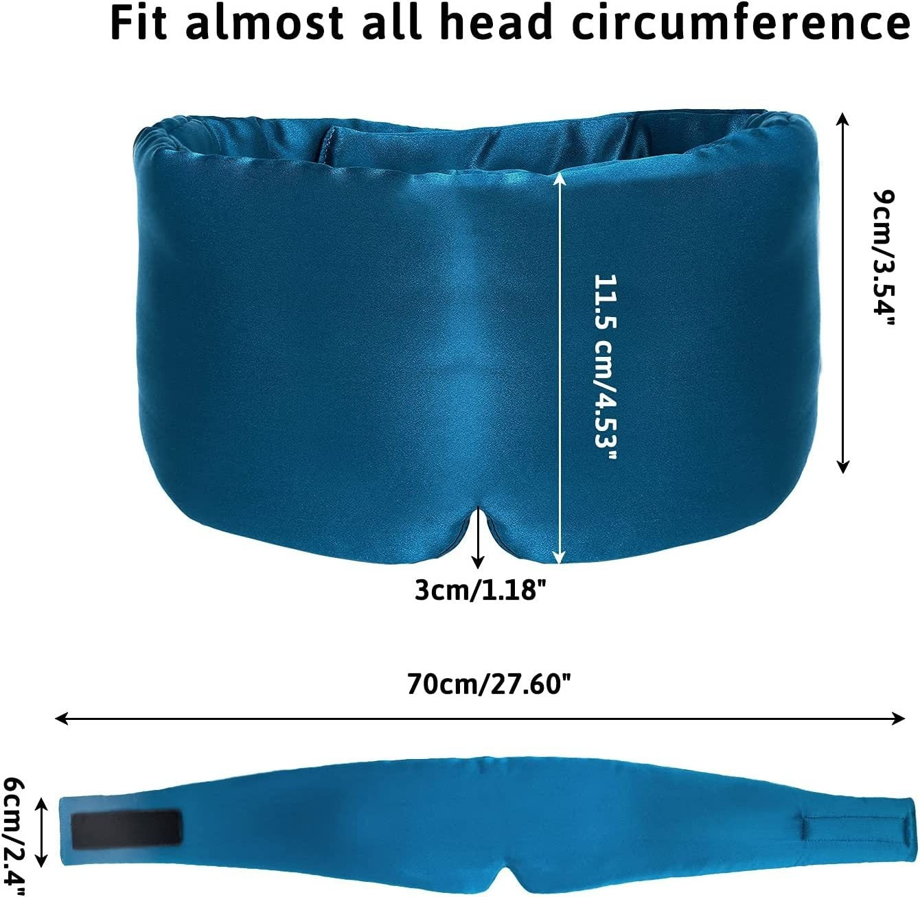 HKM-392339 Silk Sleep Eye Mask for Comfortable Shading and Noise Reduction - All-Inclusive Cold Soft Design