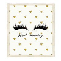HKM-392339 Thickened Double-Layer Square Blanket with Geometric Pattern in Various Sizes and Colors