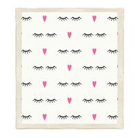 HKM-392339 Thickened Double-Layer Square Blanket with Geometric Pattern in Various Sizes and Colors