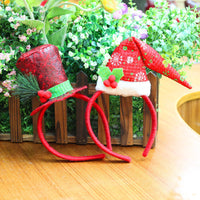HKM-392467 Festive Christmas Headband with Fun Designs - Perfect Holiday Party Accessory