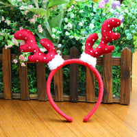 HKM-392467 Festive Christmas Headband with Fun Designs - Perfect Holiday Party Accessory
