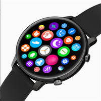 HKM-392531 Bluetooth Smart Watch with Heart Rate, Blood Pressure Monitor, Music Control, and Pedometer Features