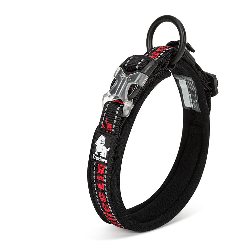 HKM-392531 Large Dog Training Collar Harness – Comfortable Nylon and Aluminum Alloy Design in Multiple Colors