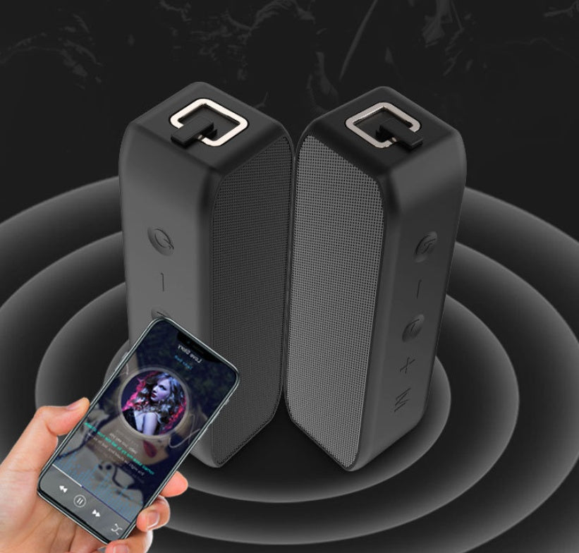 HKM-392723 Wireless Waterproof Bluetooth Speaker with 20W Power and 12-Hour Playtime