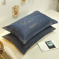 HKM-392979 Aloe Cotton Large Pillowcase Set, 48x74cm, 40 Thread Count, Polyester Fiber