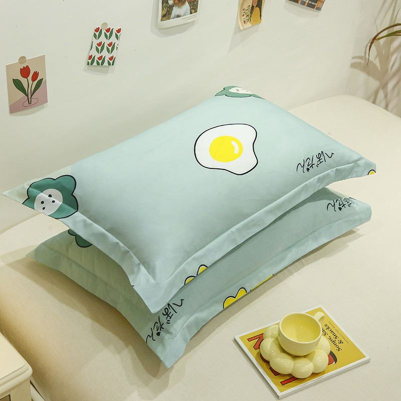 HKM-392979 Aloe Cotton Large Pillowcase Set, 48x74cm, 40 Thread Count, Polyester Fiber
