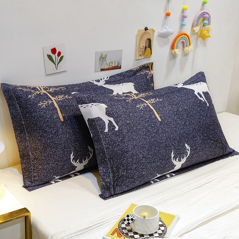 HKM-392979 Aloe Cotton Large Pillowcase Set, 48x74cm, 40 Thread Count, Polyester Fiber