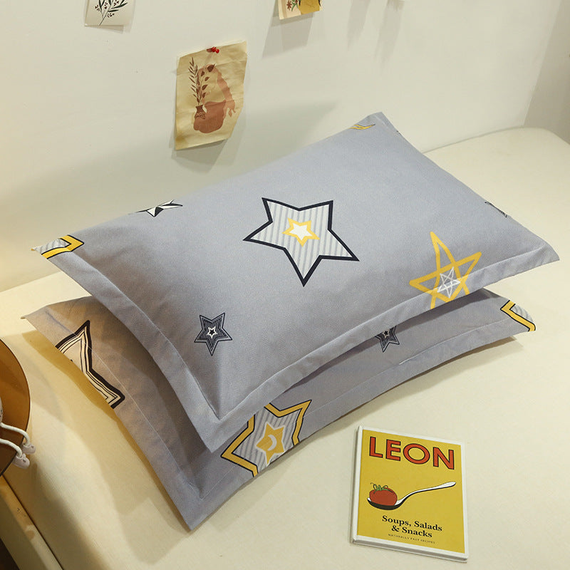HKM-392979 Aloe Cotton Large Pillowcase Set, 48x74cm, 40 Thread Count, Polyester Fiber