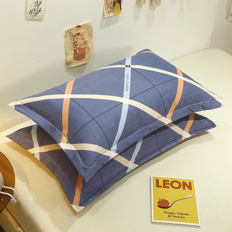 HKM-392979 Aloe Cotton Large Pillowcase Set, 48x74cm, 40 Thread Count, Polyester Fiber