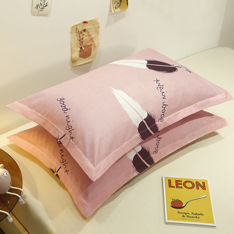 HKM-392979 Aloe Cotton Large Pillowcase Set, 48x74cm, 40 Thread Count, Polyester Fiber
