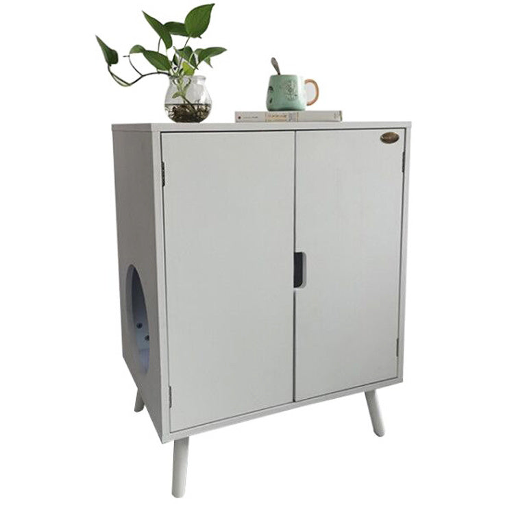 HKM-393171 Cat's Nest Wooden Cupboard in Various Colors for Cats