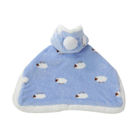 HKM-393619 Lamb Cashmere Cat Nightgown, Winter Clothing Transformation in Blue, Pink, and Gray Styles