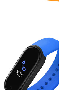 HKM-393683 Smart Sports Bracelet with Heart Rate and Blood Pressure Monitoring, Step Count, Compatible with iPhone and Android