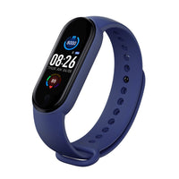 HKM-393683 Smart Sports Bracelet with Heart Rate and Blood Pressure Monitoring, Step Count, Compatible with iPhone and Android