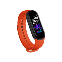 HKM-393683 Smart Sports Bracelet with Heart Rate and Blood Pressure Monitoring, Step Count, Compatible with iPhone and Android