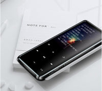 HKM-393875 Compact Bluetooth MP4 Music Player with 2.4 Inch Touch Screen and Built-In 8G/16G/32G Memory