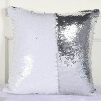 HKM-394003 Fashionable Black and White Sequin Decorative Cushion Cover for Sofa