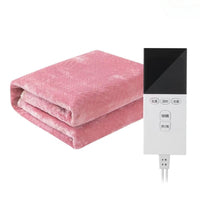 HKM-394003 Intelligent Temperature Control Electric Blanket - Light Gray Cotton for Home and Dorm Use