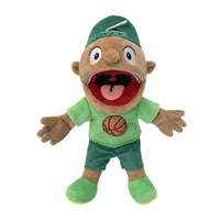 HKM-394003 Large Jeffy Boy Hand Puppet Plush Toy for Kids, Soft Doll for Parties, Shows and Christmas Fun