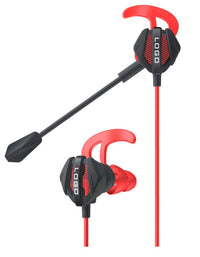 HKM-394067 Universal Wired Gaming Headset for Mobile and PC - In-Ear Design with Microphone and Dynamic Sound, 3.5mm Connector