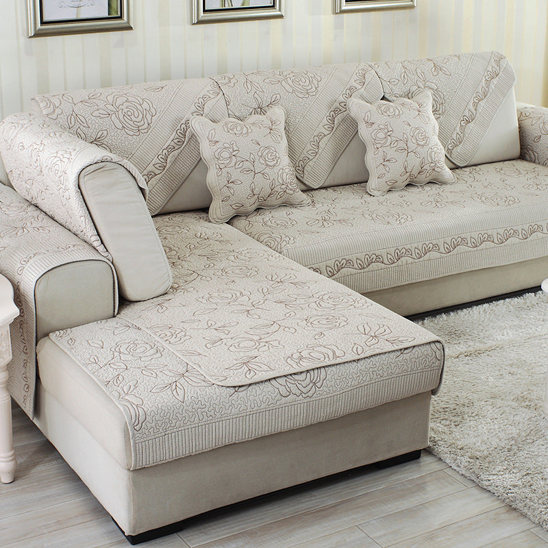 HKM-394067 Washed Cotton European Style Sofa Cushion - Multiple Sizes Available