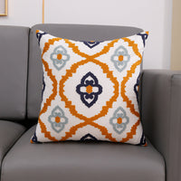 HKM-394131 Towel Embroidery Decorative Pillow Cover - Modern 45x45cm Design