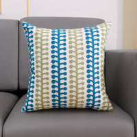 HKM-394131 Towel Embroidery Decorative Pillow Cover - Modern 45x45cm Design