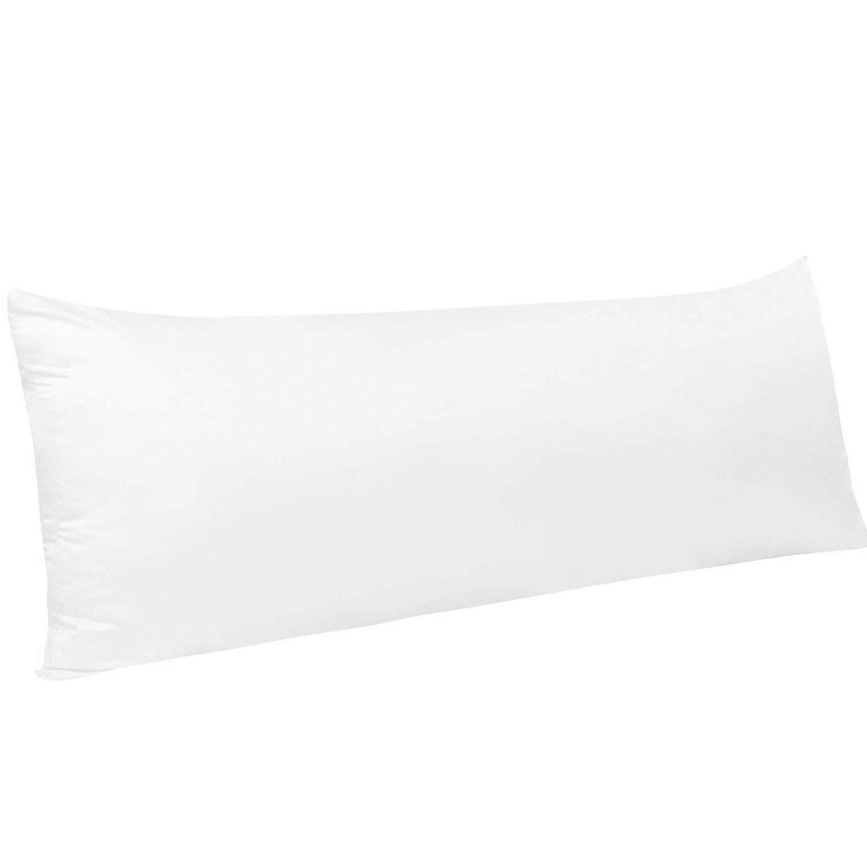HKM-394323 Cotton Envelope Travel Pillowcase, Soft Microfiber, 33x126 cm, Multiple Colors Available