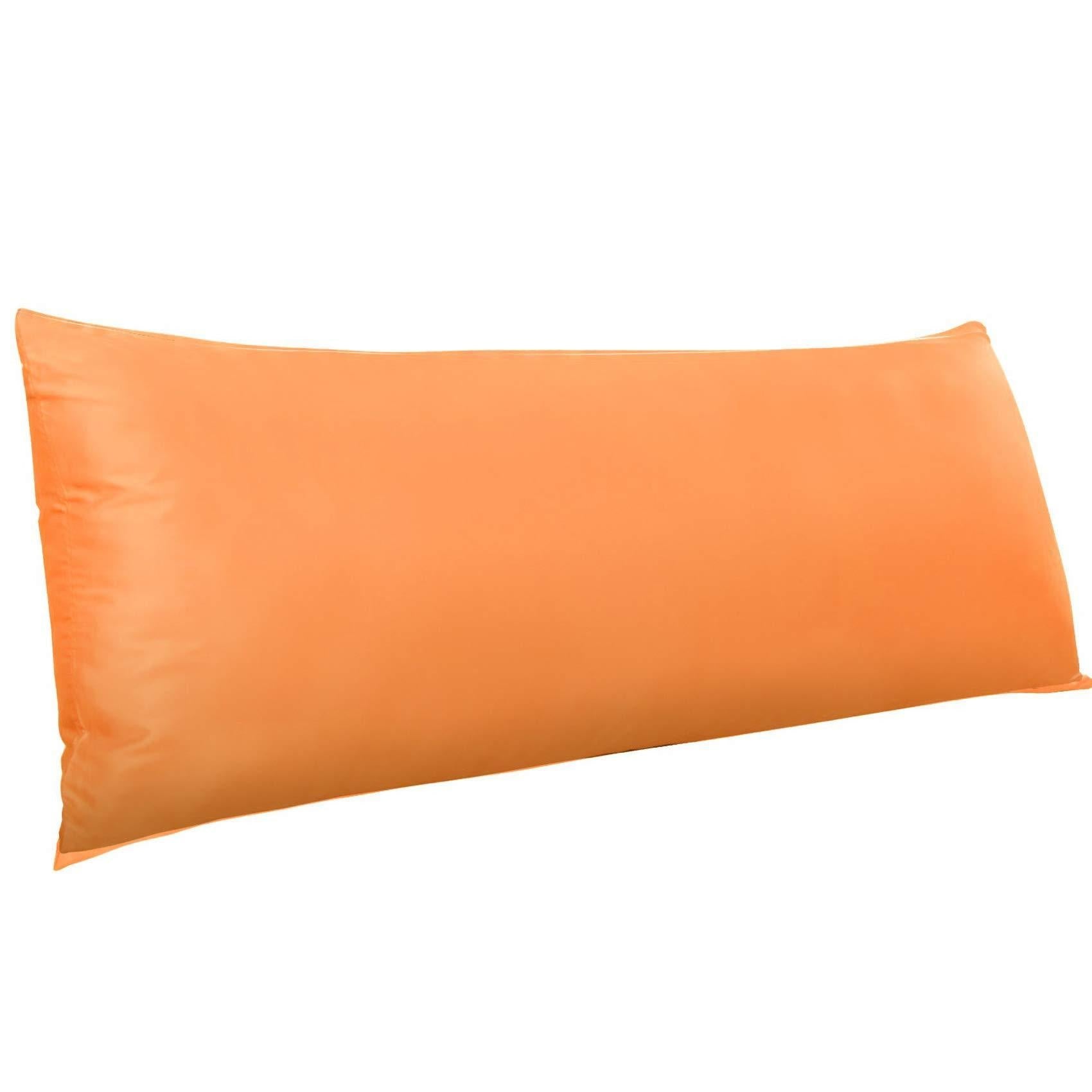 HKM-394323 Cotton Envelope Travel Pillowcase, Soft Microfiber, 33x126 cm, Multiple Colors Available