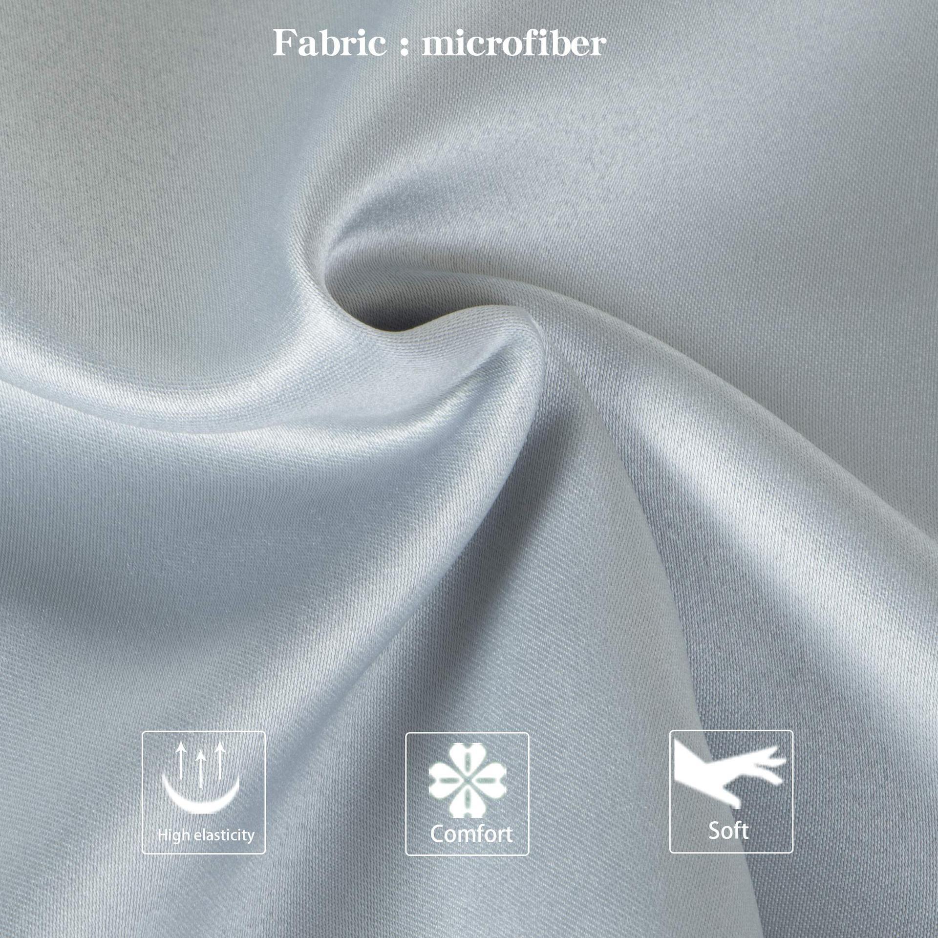 HKM-394323 Cotton Envelope Travel Pillowcase, Soft Microfiber, 33x126 cm, Multiple Colors Available