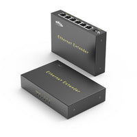 HKM-394515 Network Extender 300m Transmission Cable Amplifier - Model eKL-NE300, Black, 10M Speed